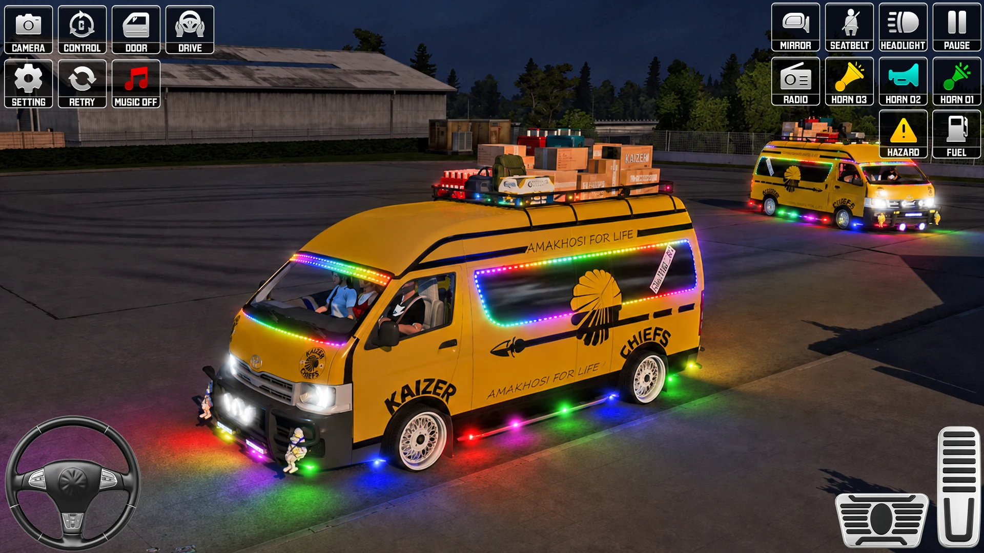 Dubai Van Simulator Van Games screenshot