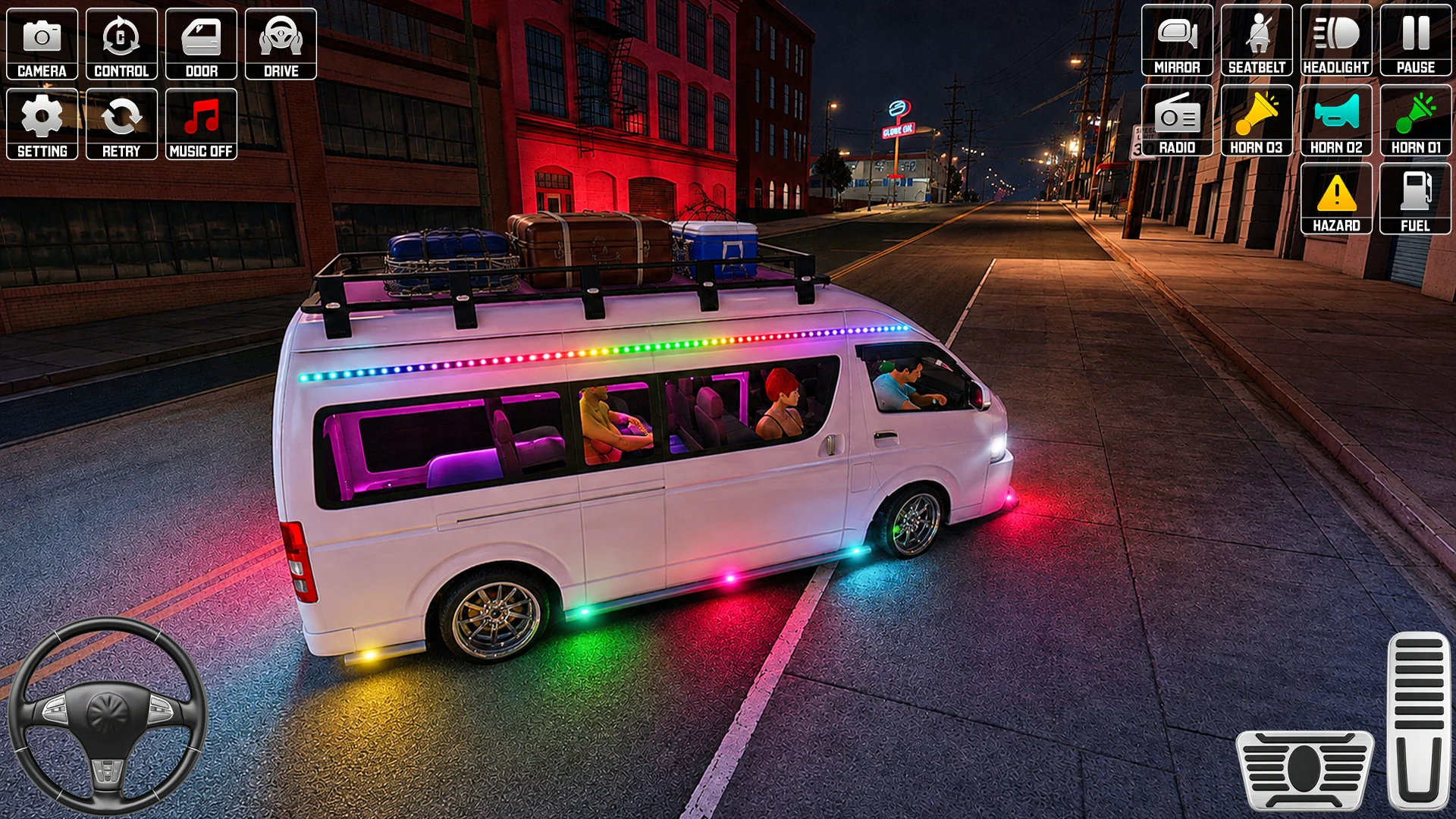 Dubai Van Simulator Van Games screenshot