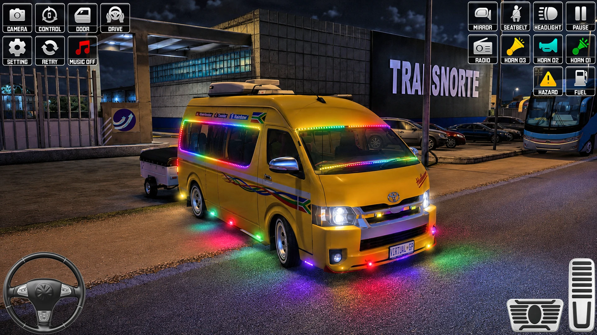 Dubai Van Simulator Van Games screenshot